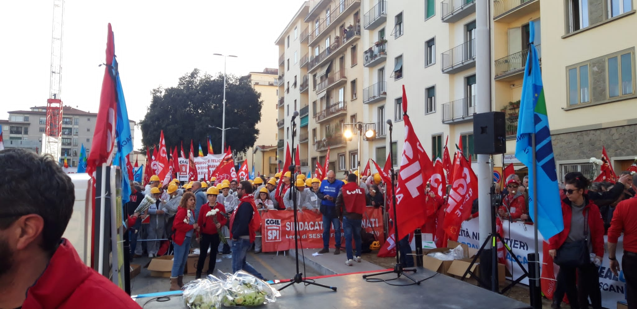 Strage Di Firenze In Cinque Mila Per Dire Basta Morti Sul Lavoro