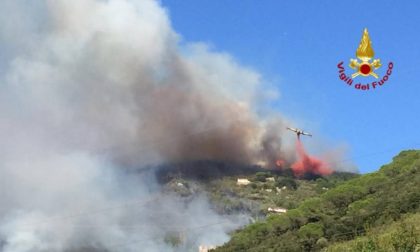Incendio Monte Serra: ecco i dati sull'inquinamento