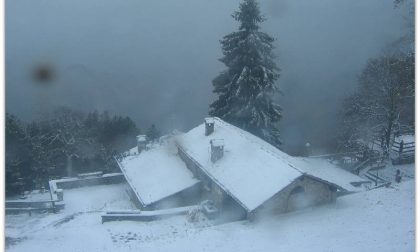 Forti nevicate sulle zone centrali della Toscana