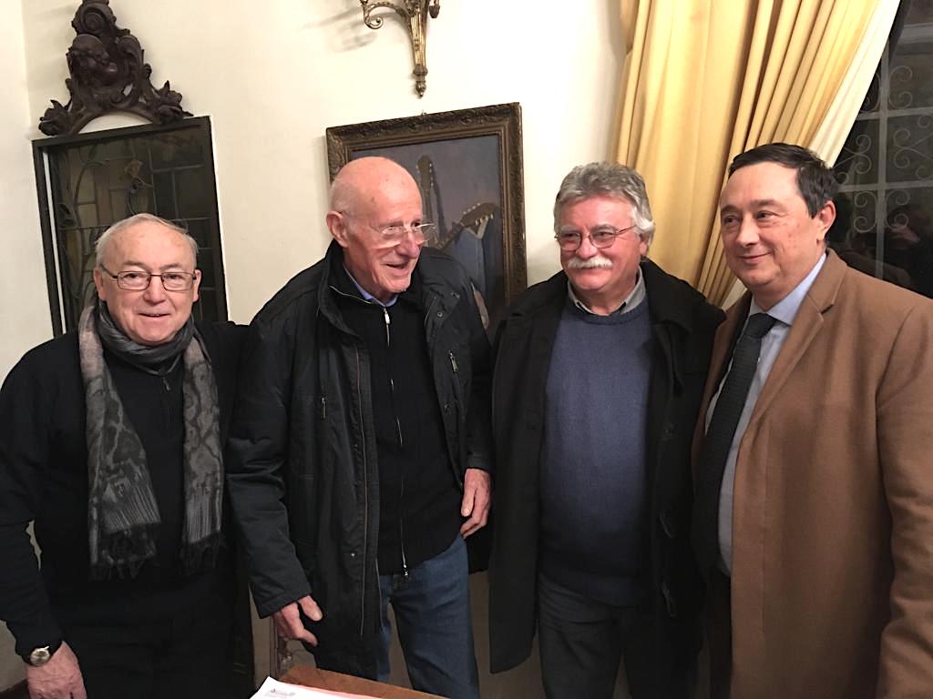 Mancini, Bruni, Marigolli e Bosi alla firma