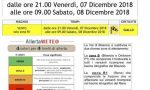 Avviso meteo: codice giallo stasera e domani