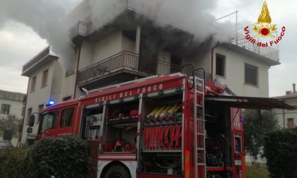 Pistoia, incendio in un appartamento, muore 82enne
