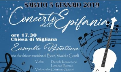 Concerto dell’Epifania nella chiesa di Migliana (Cantagallo)