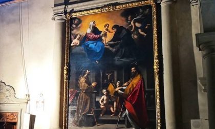 Restaurati due dipinti nella Chiesa di Sant’Egidio