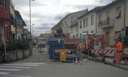 Lavori alla rete idrica in via Primo Maggio