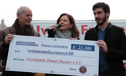 L'Att riceve un assegno di 21mila euro