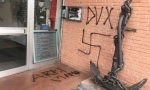 Scritte fasciste fuori dalle sedi Anpi e Pd a Prato