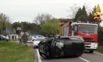 Incidente a Barberino Val d'Elsa, si ribalta un'auto