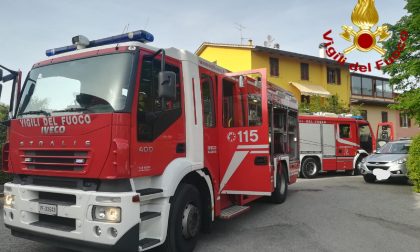 Incendio in un appartamento: salva 90enne