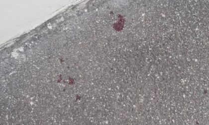 Colpo di pistola e sangue nella notte davanti a scuola