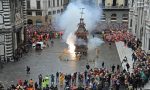 Scoppio del Carro a Pasqua in piazza Duomo a Firenze