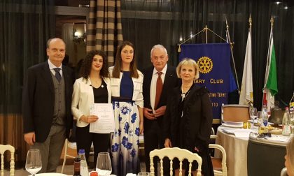 Lucrezia Mancini seconda al premio del Rotary Club "Serietà ed impegno"