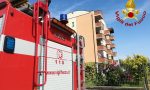 Monsummano, incendio al quarto piano di un condominio