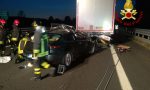 Incidente in A1, deceduto il conducente dell'auto