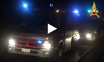 Incendio in un appartamento VIDEO