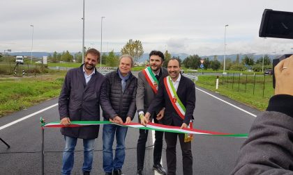 Inaugurato il nuovo collegamento fra via delle Lame e via Palarciano a Montemurlo