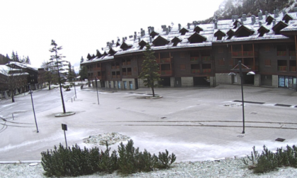 Ecco la prima neve della stagione ad Abetone