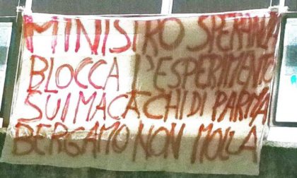 Macachi liberi torna a protestare: anche a Firenze uno striscione contro la ricerca