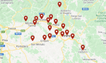 Coronavirus: la mappa dei contagi in Toscana