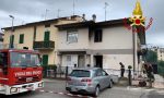 Cinque persone intrappolate in casa mentre va a fuoco