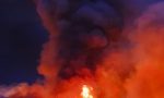 Incendio Silo spa: crollata quasi tutta la struttura- GUARDA IL VIDEO