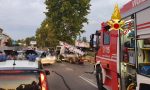 Incidente tra due auto e un furgone a Sesto Fiorentino
