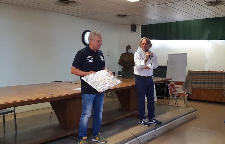 Il Vespa Club Lastra a Signa con Vincenzo Cutuli