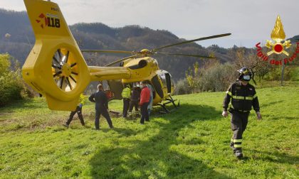 Malore durante la raccolta delle olive, l’intervento dei Vigili del fuoco