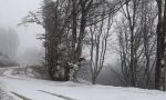 Arriva la prima neve a Montepiano, nella zona di Gasperone LE FOTO