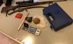Droga, fucile e refurtiva trovati in casa di un 29enne a Vernio dai carabinieri di Vaiano
