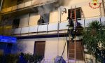 Un ustionato e un intossicato dall'incendio della notte a Prato