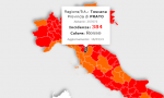 Covid: incidenza a Prato raggiunta quota 384