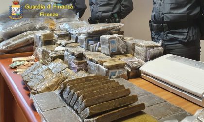 Aveva in casa a Fiesole 135kg di droga: la Guardia di Finanza arresta un uomo