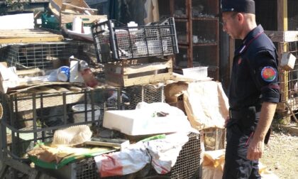 Sesto Fiorentino, denunciato dai carabinieri per rifiuti e manufatti fatiscenti in area occupata abusivamente