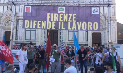 Sciopero per la Gkn a Firenze, i sindacati all'unisono: "Risposta importante da tutti"