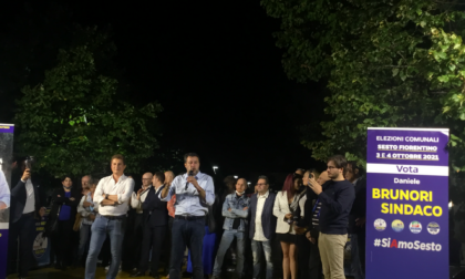 Salvini a Sesto lancia Brunori Sindaco: “possiamo vincere come a Sesto San Giovanni”