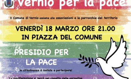 Vernio si mobilita per la pace, tutti in piazza domani 18 marzo (ore 21)