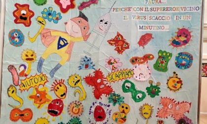 Colori e fantasia: i disegni dei bambini raccontano la parola “libertà”al centro vaccinale Pegaso 2