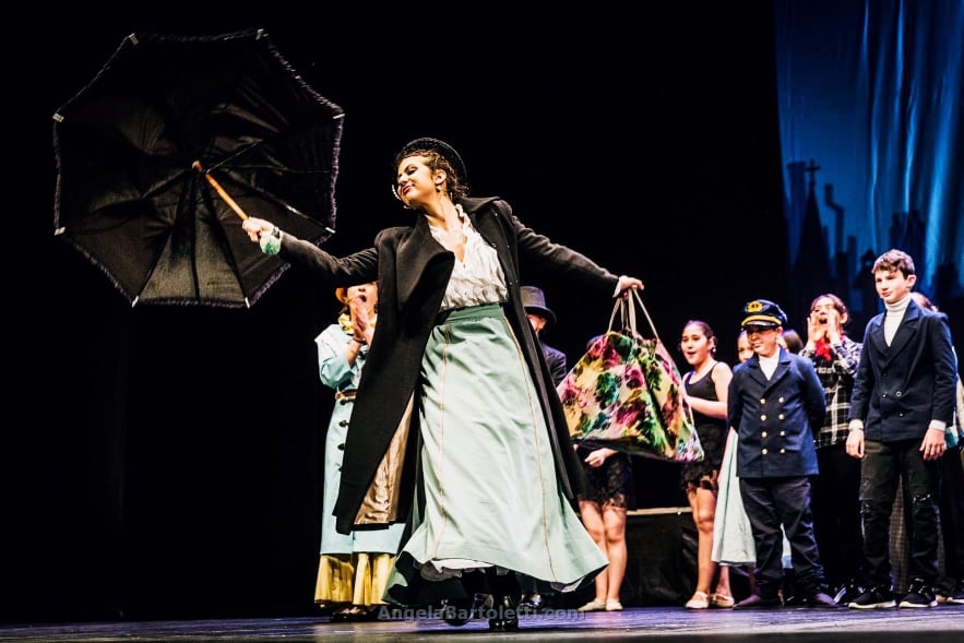 Mary Poppins il musical con gli alunni della scuola media Don Bosco - Teatro Politeama - uPdl 2022