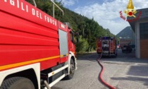 A fuoco un canneto a Vaiano: l’intervento dei Vigili del Fuoco