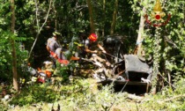Recuperata carcassa auto in prossimità di Rio Buti