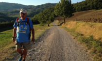 Il camminatore Alessandro Bellière, di 89 anni, torna in Mugello