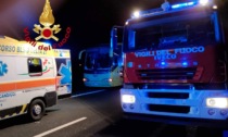 Inferno sull’A1, maxi tamponamento: un morto e  15 feriti 