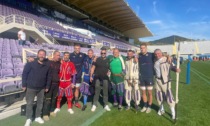 Il Calcio Storico Fiorentino ha incontrato la Nazionale di rugby