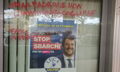 Bussolin, Monaco e Tani (Lega): "Stanotte imbrattate vetrine sede Lega a Firenze. Non ci faremo intimidire da ennesimo atto vandalico"