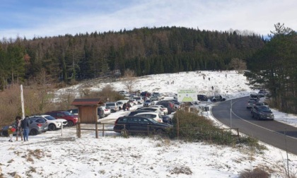 Monte Morello imbiancato: continua l’allerta per la neve 