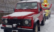 Gruppo di scout in difficoltà per la neve: intervento in corso dei Vigili del Fuoco 