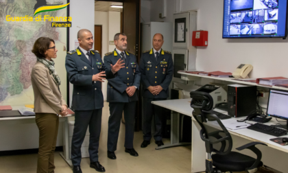 Il Prefetto di Firenze Francesca Ferradino in visita al Comando Provinciale della Guardia di Finanza 