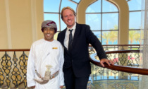 Il CEO di iSwiss Christopher Aleo ospite nel Palazzo Reale di Dubai