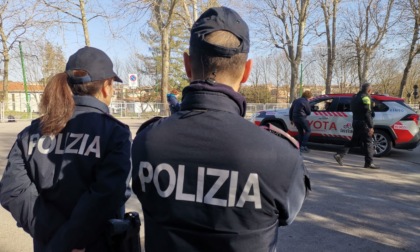 Scontri a Firenze tra la Polizia ed i tifosi polacchi 